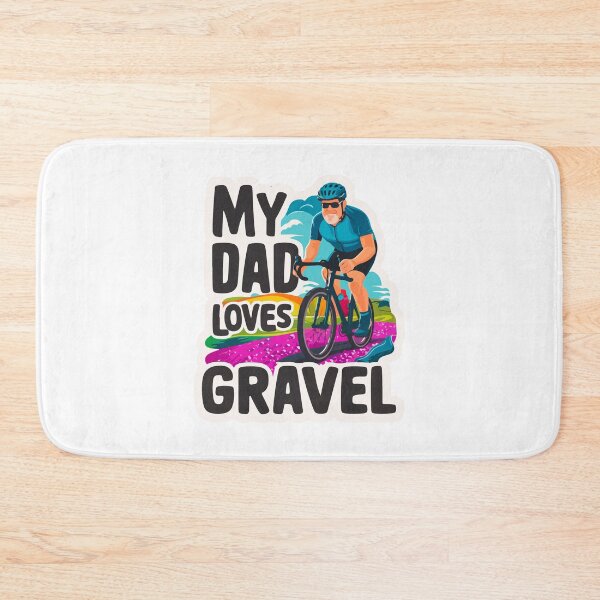 Item preview, My Dad Loves Gravel Bike - Father's Day designed and sold by mergmart.
