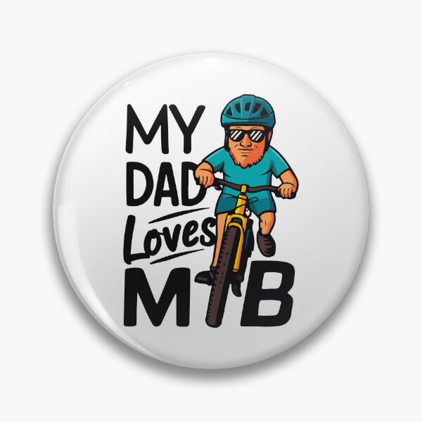 Item preview, My Dad Loves MTB Bike - Father's Day designed and sold by mergmart.