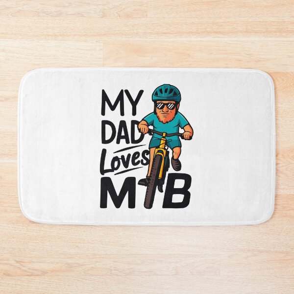 Item preview, My Dad Loves MTB Bike - Father's Day designed and sold by mergmart.
