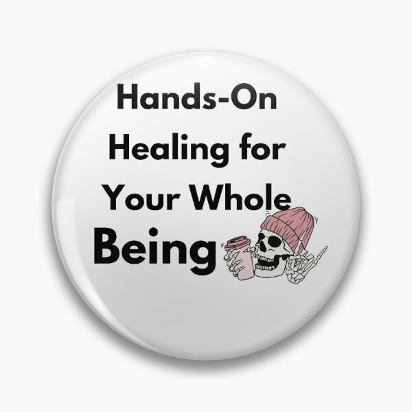 Item preview, Hands-on healing Osteopathy Funny Gift Alternative Medicine  designed and sold by CyberArtistOne.