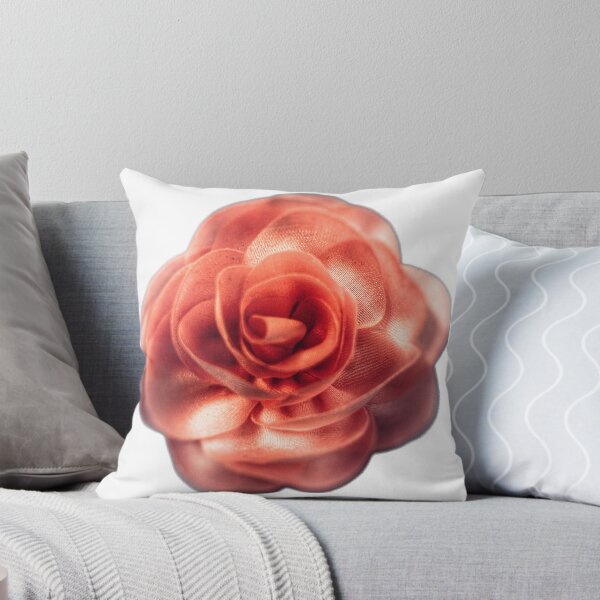 Item preview, Gradient degrade pink rose petals, pink fabric flower isolate on white background designed and sold by pipikijung.
