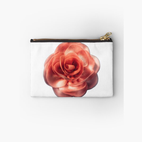 Item preview, Gradient degrade pink rose petals, pink fabric flower isolate on white background designed and sold by pipikijung.