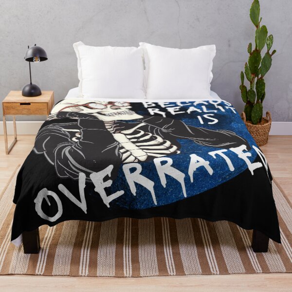 Item preview, Skeleton Relaxing Cool Skull Design Daydream Unisex designed and sold by MTJ-Mushrooms.