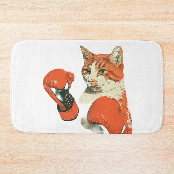 Item preview, Cat Boxing, Champion Boxer cat designed and sold by CreativeArts-S.