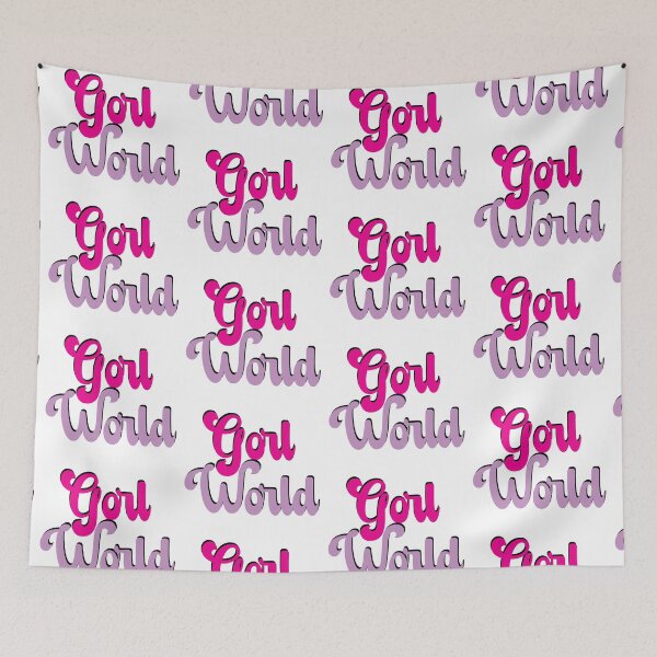 Item preview, Gorl World Logo designed and sold by Marvel Selke.