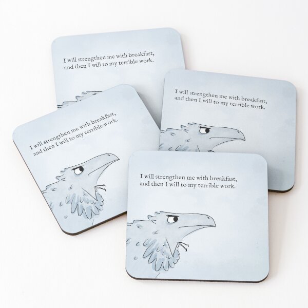 Item preview, Dinosaur with breakfast quote from Dracula designed and sold by Vincent Briggs.