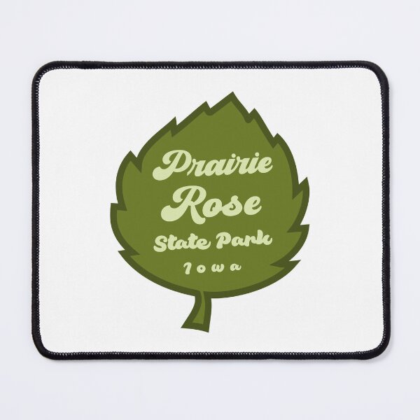 Item preview, Prairie Rose State Park Iowa Leaf designed and sold by bivenart.