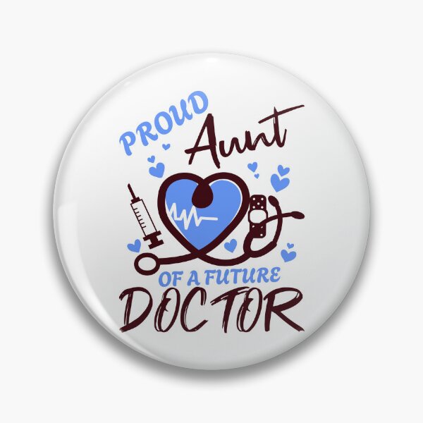Item preview, Proud Aunt Of A Future Doctor Medical Student Graduate designed and sold by Stick-Artistry.