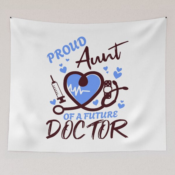 Item preview, Proud Aunt Of A Future Doctor Medical Student Graduate designed and sold by Stick-Artistry.