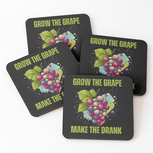 Item preview, Line Drawing Grow The Grape Make The Drank designed and sold by AlienOccupation.