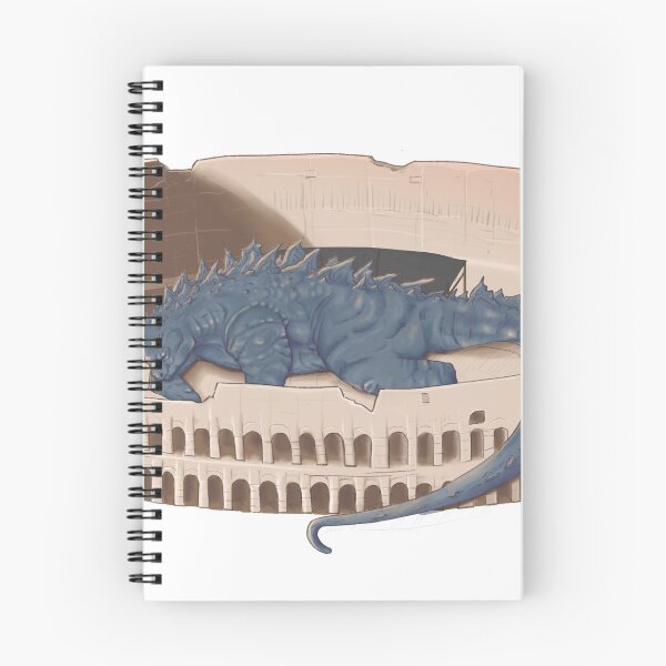 Item preview, Godzilla sleeping in the colosseum designed and sold by Erinni.