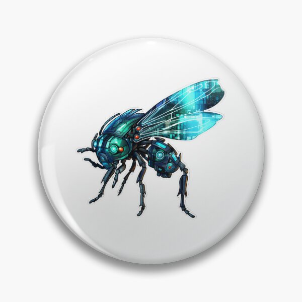 Item preview, Cyber Fly // Fly // cyber animal // Robotic animal // AI designed and sold by SMARTKIT  DESIGNAGENCY.