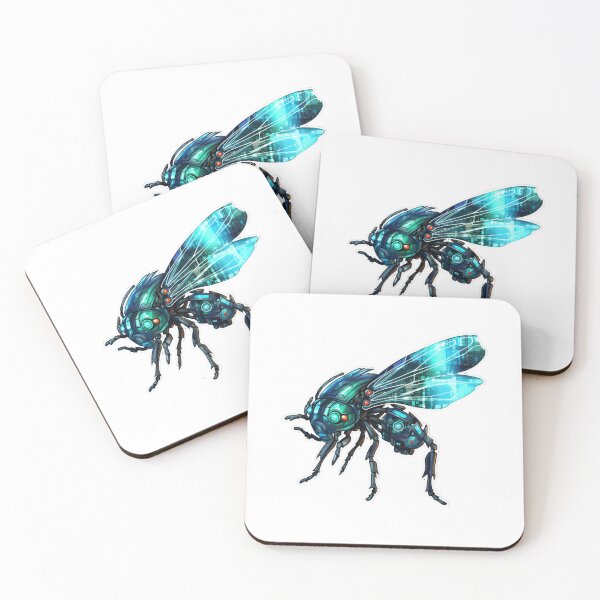 Item preview, Cyber Fly // Fly // cyber animal // Robotic animal // AI designed and sold by SMARTKIT  DESIGNAGENCY.