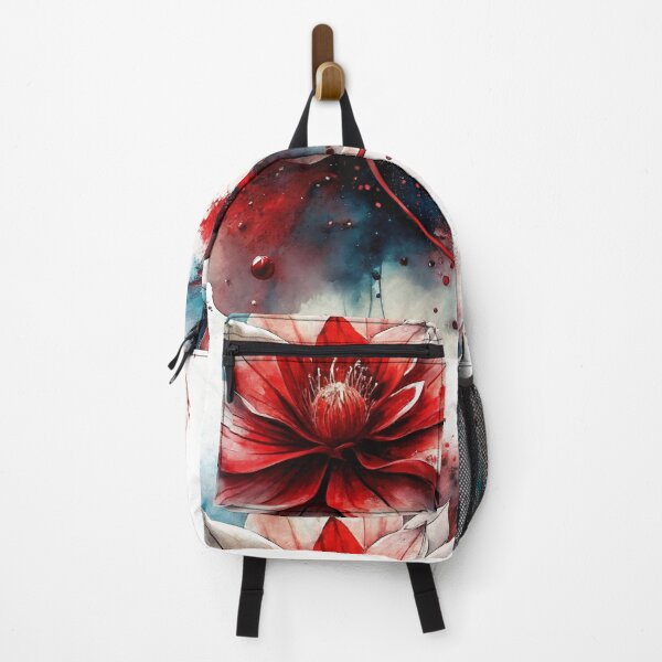 Item preview, red and white lotus flower designed and sold by jkrphoto.
