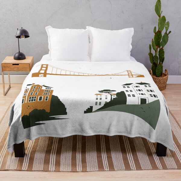 Item preview, San Francisco. USA. City vibes. Golden Gate Bridge designed and sold by Tsifra.
