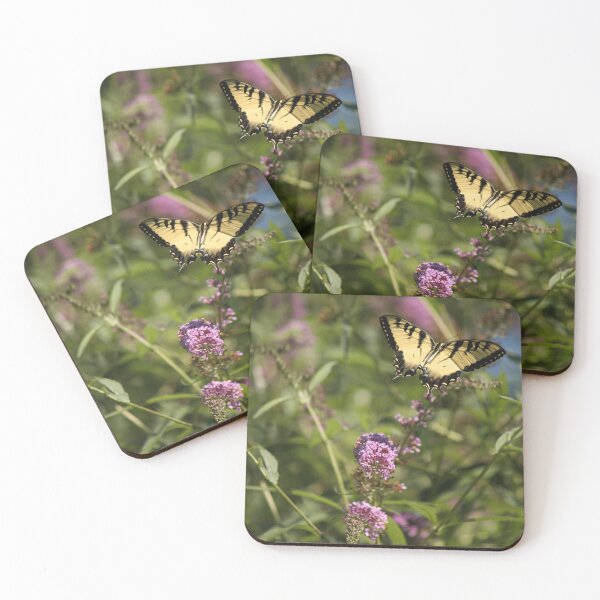 Item preview, Eastern Swallowtail Butterfly, flying from a flower designed and sold by Artsy-Creator.