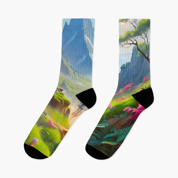 Item preview, Rolling Hillside Ride: MTB Rider’s Adventure designed and sold by GrizzlyCollective.