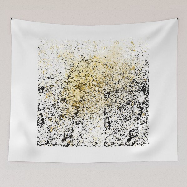 Item preview, Ethereal Noir: Black and Golden Texture" designed and sold by UnitedArtForge.