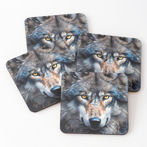 Item preview, Wolf portrait designed and sold by TetragramArt.