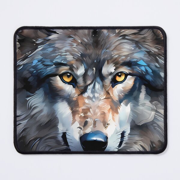 Item preview, Wolf portrait designed and sold by TetragramArt.