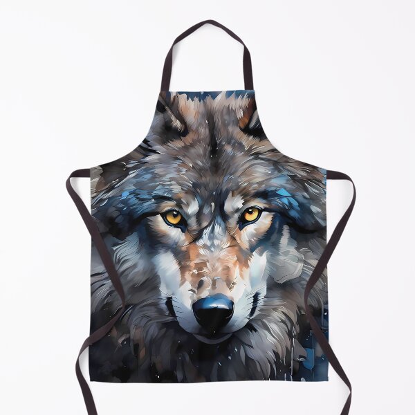 Item preview, Wolf portrait designed and sold by TetragramArt.