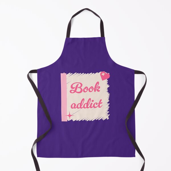 Item preview, Book Addict in Hot Pink and Cream designed and sold by aneladesigns.