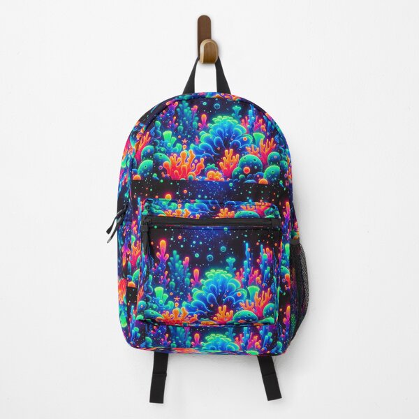 Item preview, uv reactive Neon Coral Reef Underwater Scene designed and sold by Taans-Creation.