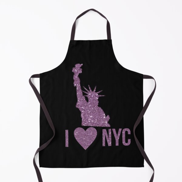 Item preview, I love New York City (glitter purple edition) designed and sold by asanaworld.