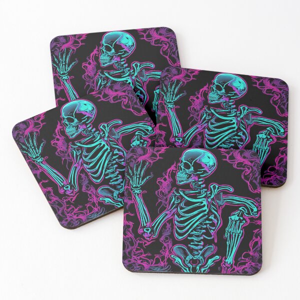 Item preview, Skeleton Dancing Neon Streetwaer vibe designed and sold by CyberArtistOne.