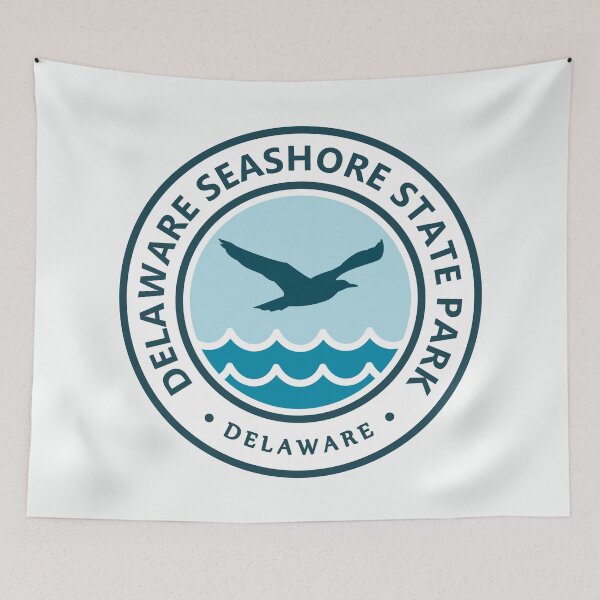 Item preview, Delaware Seashore State Park Delaware Waves And Seagull designed and sold by bivenart.