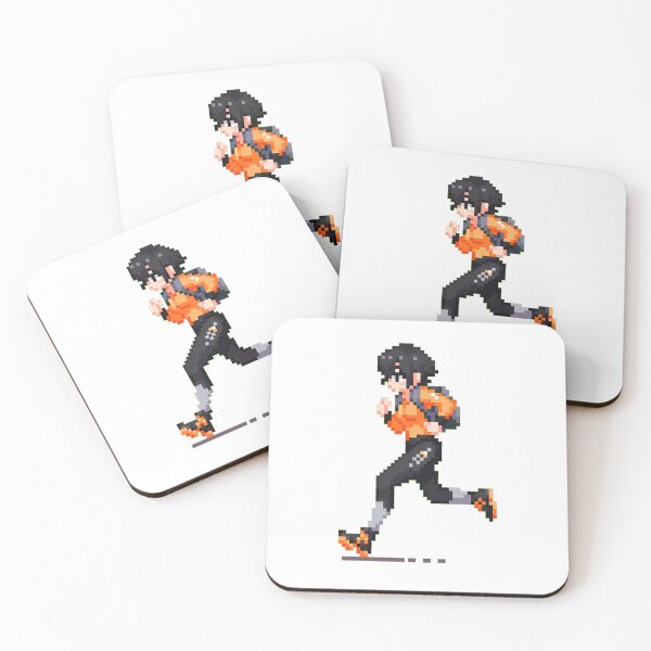 Item preview, Pixel girl running - retro art designed and sold by octoboobs.