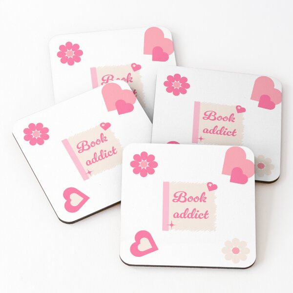 Item preview, Book Addict Pink and Hot Pink Set designed and sold by aneladesigns.