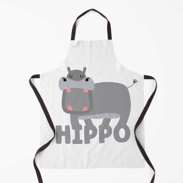 Item preview, Happy Hippo designed and sold by BlackOwlCreate.
