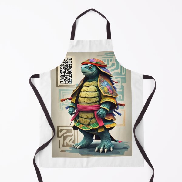 Item preview, 3D Colorful Turtle Illusion, Ninja Samurai Costume 4 designed and sold by gao7650.