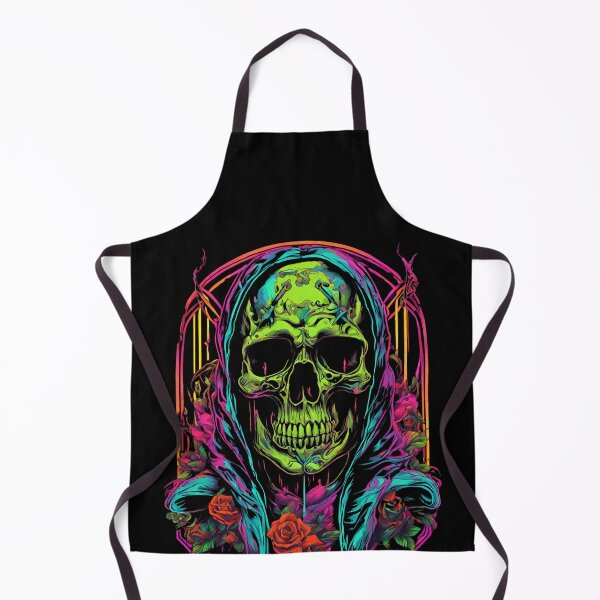 Item preview, Skeleton Death Neon Tattoo designed and sold by CyberArtistOne.