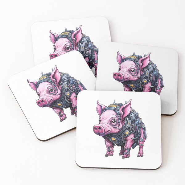 Item preview, Cyber Pig // Pig // cyber animal // Robotic animal // AI designed and sold by SMARTKIT  DESIGNAGENCY.