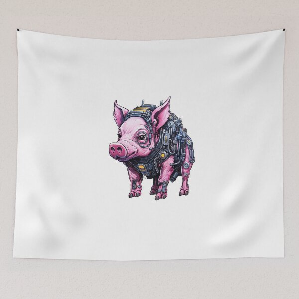 Item preview, Cyber Pig // Pig // cyber animal // Robotic animal // AI designed and sold by SMARTKIT  DESIGNAGENCY.