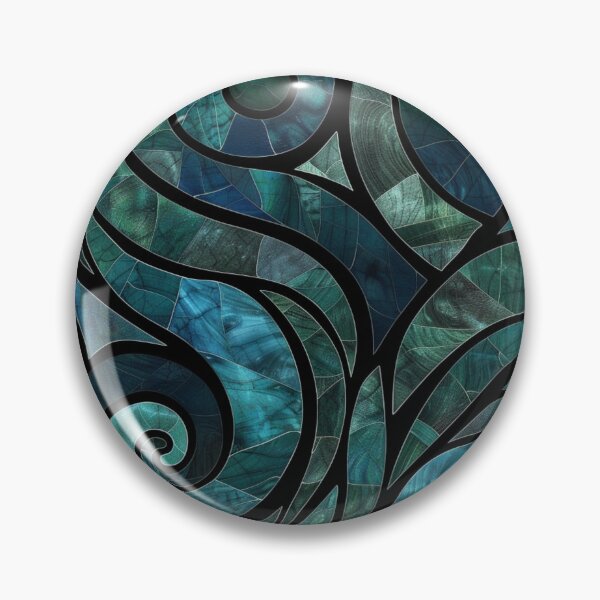 Item preview, New Zealand Paua Māori Pattern Koru Design designed and sold by GrinGalore.