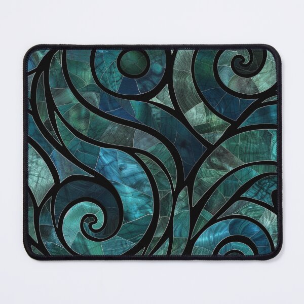 Item preview, New Zealand Paua Māori Pattern Koru Design designed and sold by GrinGalore.