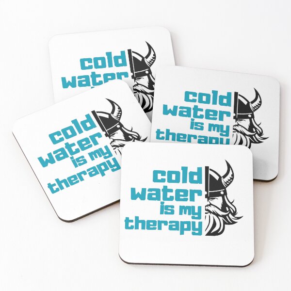 Item preview, Cold Water Is My Therapy Funny Gifts for Pepole Who Like Ice Bathing designed and sold by byMartha.