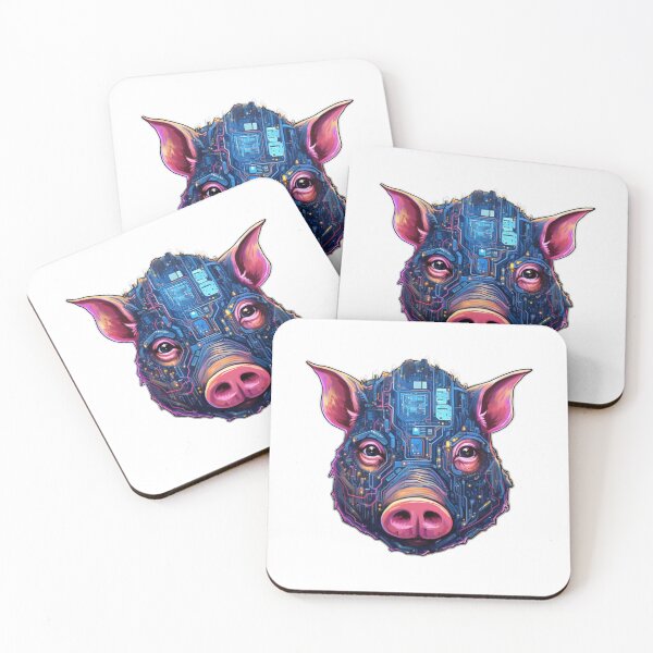 Item preview, Cyber Pig // Pig // cyber animal // Robotic animal // AI designed and sold by SMARTKIT  DESIGNAGENCY.