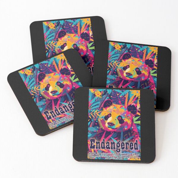 Item preview, Endangered Pandas designed and sold by Yogimeister.