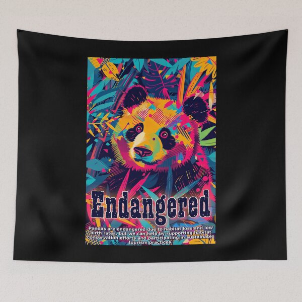Item preview, Endangered Pandas designed and sold by Yogimeister.