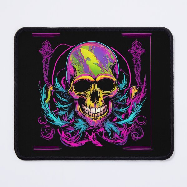 Item preview, Skeleton Death Neon Tattoo designed and sold by CyberArtistOne.