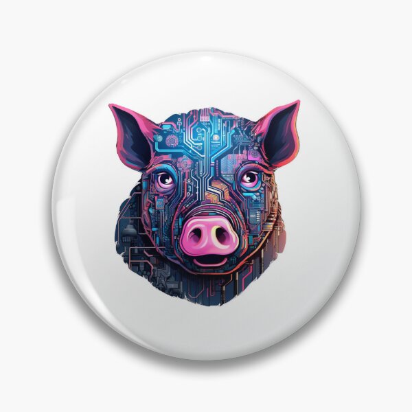 Item preview, Cyber Pig // Pig // cyber animal // Robotic animal // AI designed and sold by SMARTKIT  DESIGNAGENCY.