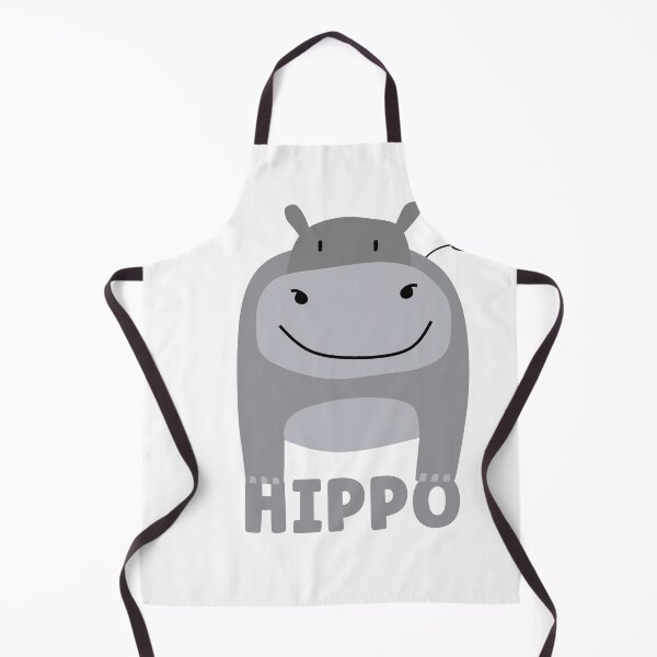 Item preview, Happy Hippo designed and sold by BlackOwlCreate.