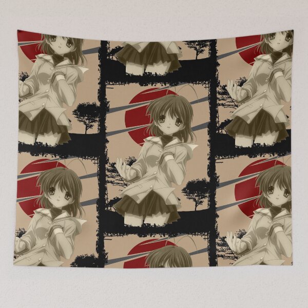 Item preview, Nagisa Furukawa Clannad Retro Landscape Design designed and sold by Wafusaurus.