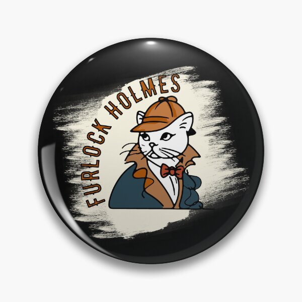 Item preview, Furlock Holmes The Classic Cat Detective designed and sold by 4U2NV-LDN.