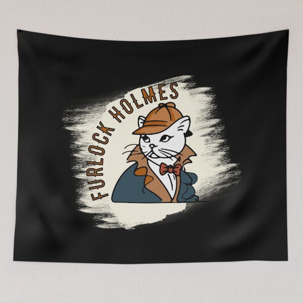 Item preview, Furlock Holmes The Classic Cat Detective designed and sold by 4U2NV-LDN.
