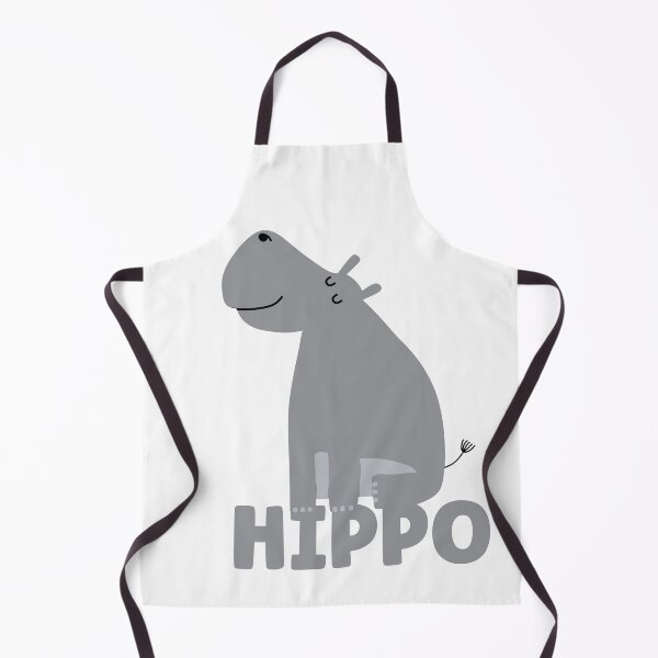 Item preview, Happy Hippo designed and sold by BlackOwlCreate.